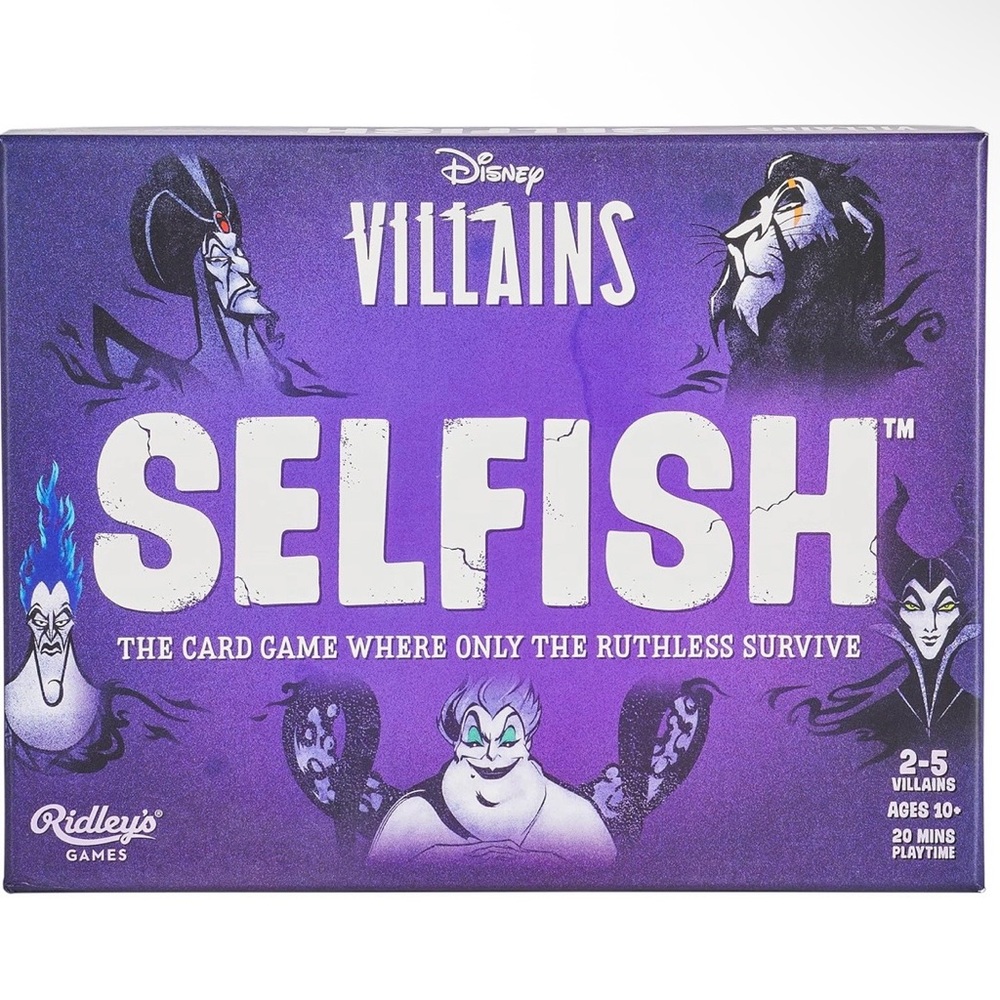 Selfish Disney Villains The Card Game Where Only The Ruthless Survive